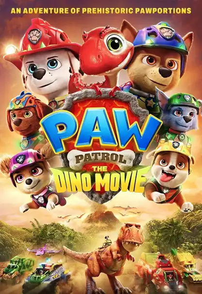Póster oficial de PAW Patrol La Dino Película 2026